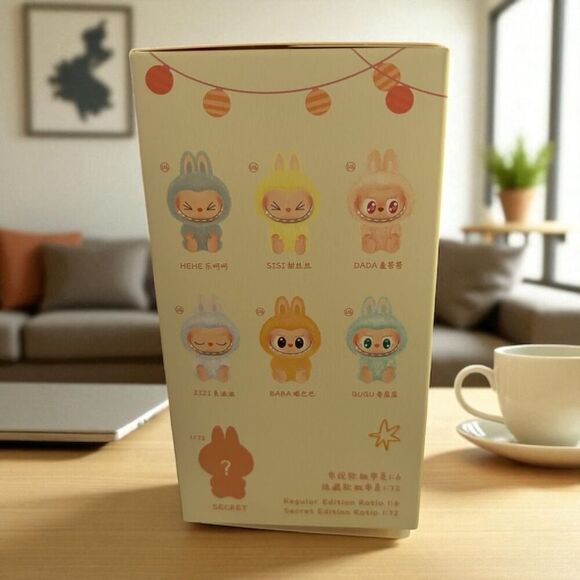 POP MART - NEW Labubu The Monsters Have A Seat Vinyl Plush BaBa SEALED US SELLER - Picture 4 of 5